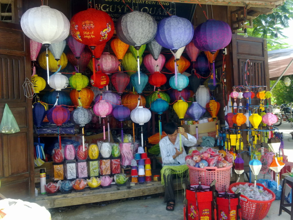Lantern Workshop in Hoi An, Vietnam