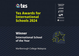 Marlborough College Malaysia has won International School of the Year in the first ever Tes Awards for International Schools 2024