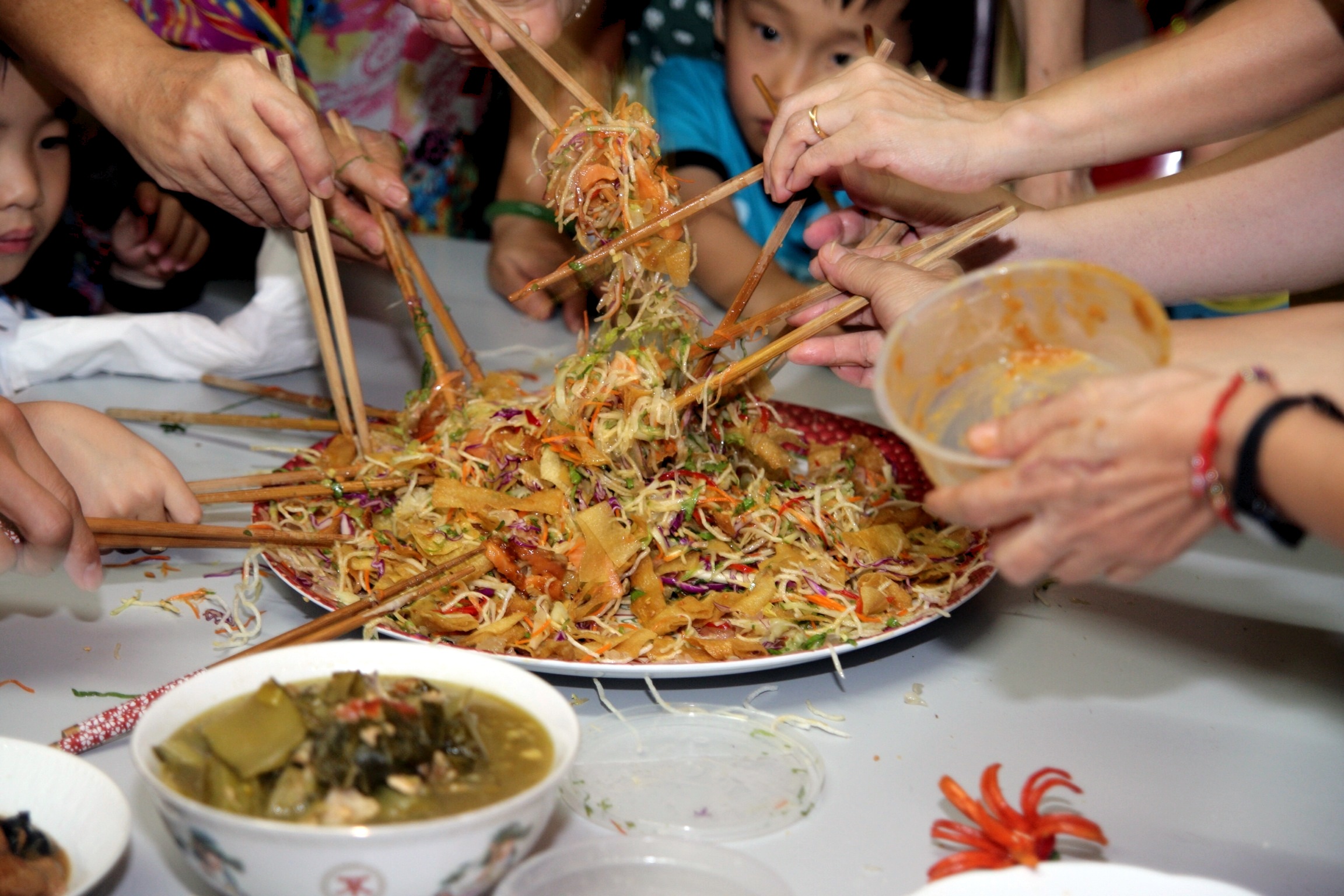 Yee Sang Meal