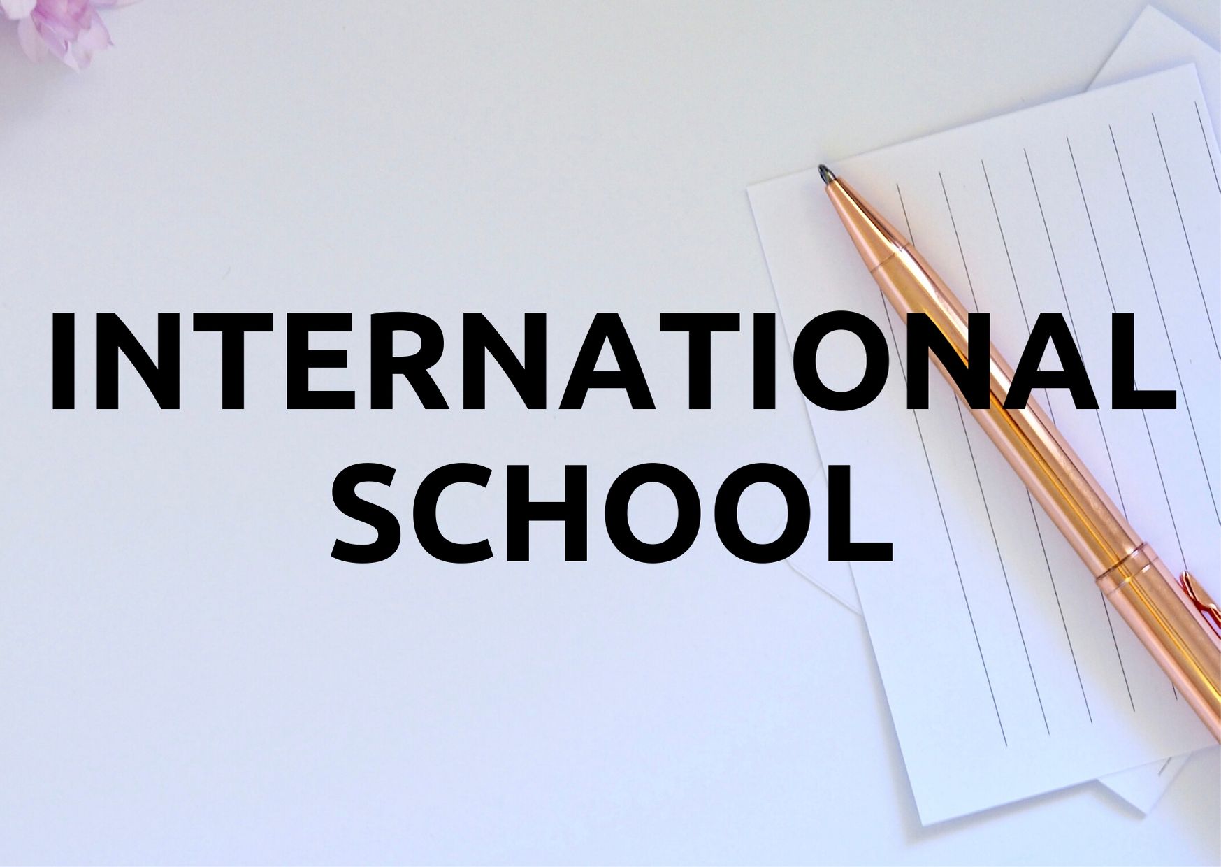 International School