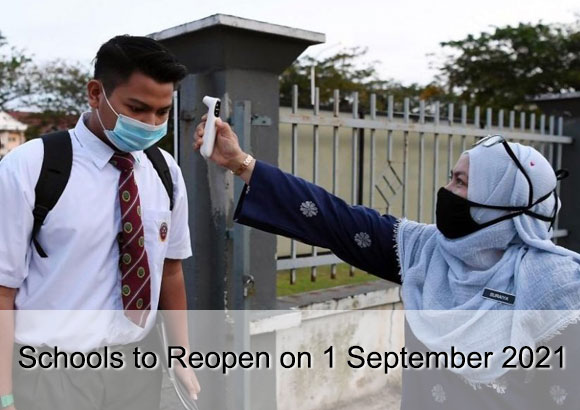 Schools to Reopen on 1 September 2021. Are You and Your Children Ready?