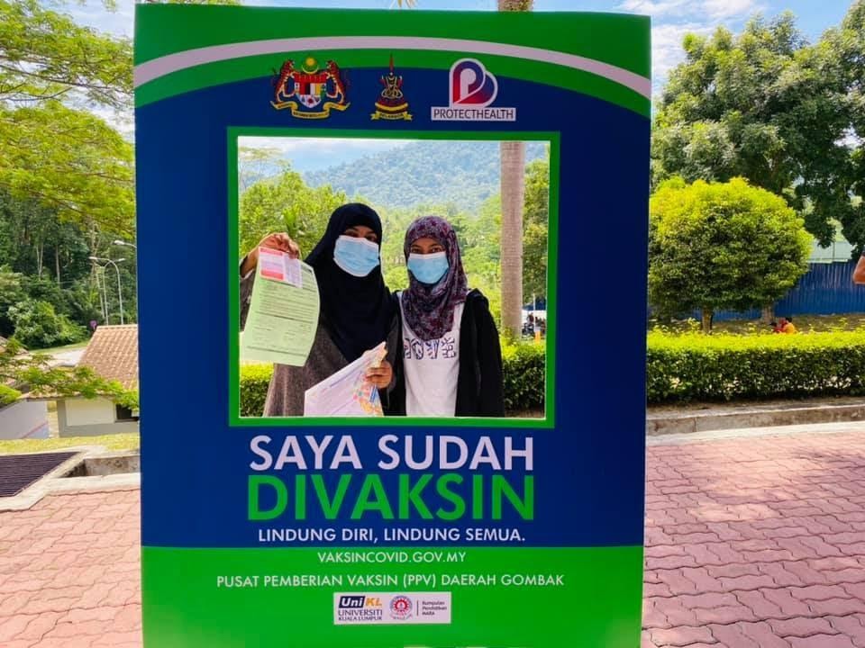 Saya Sudah Divaksin