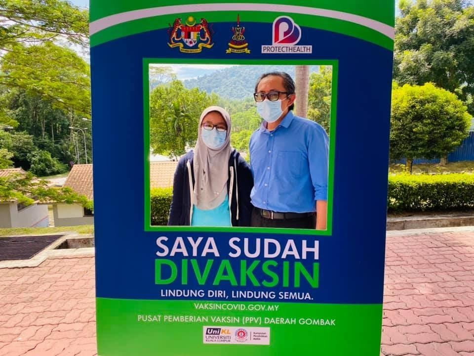 Saya Sudah Divaksin