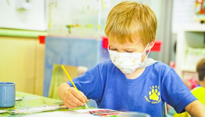 ISKL's EC student painting