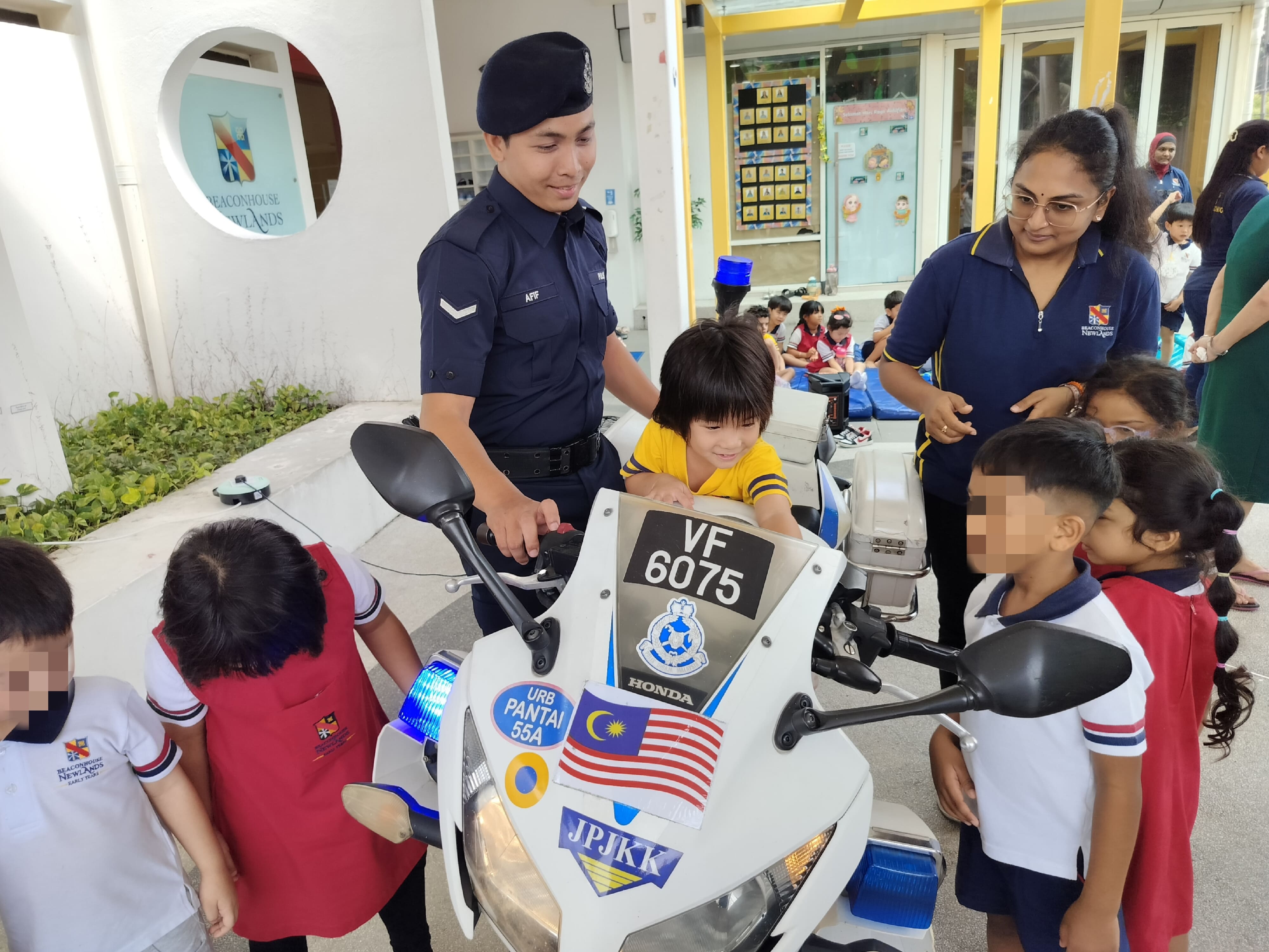 police officers in action