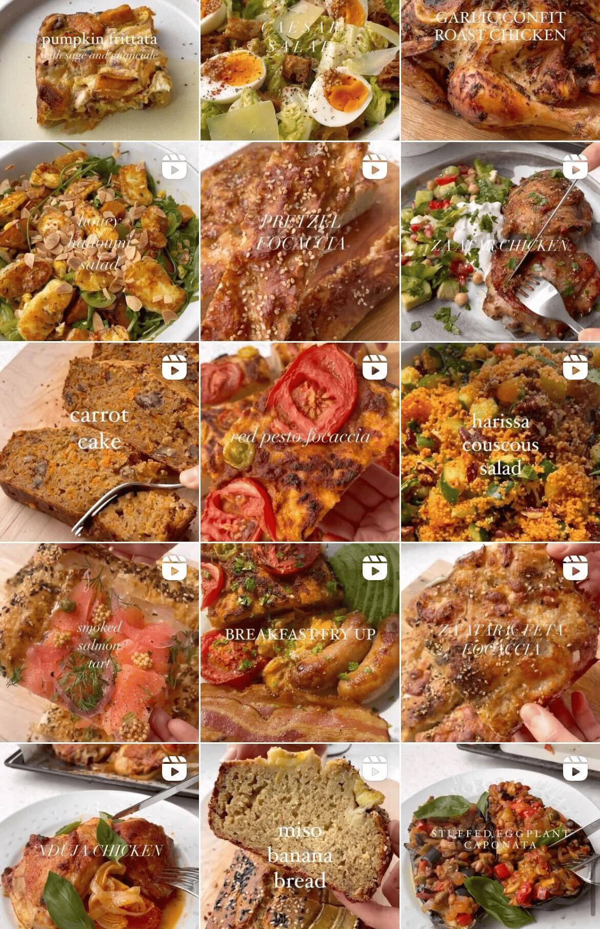 food blog and Instagram page