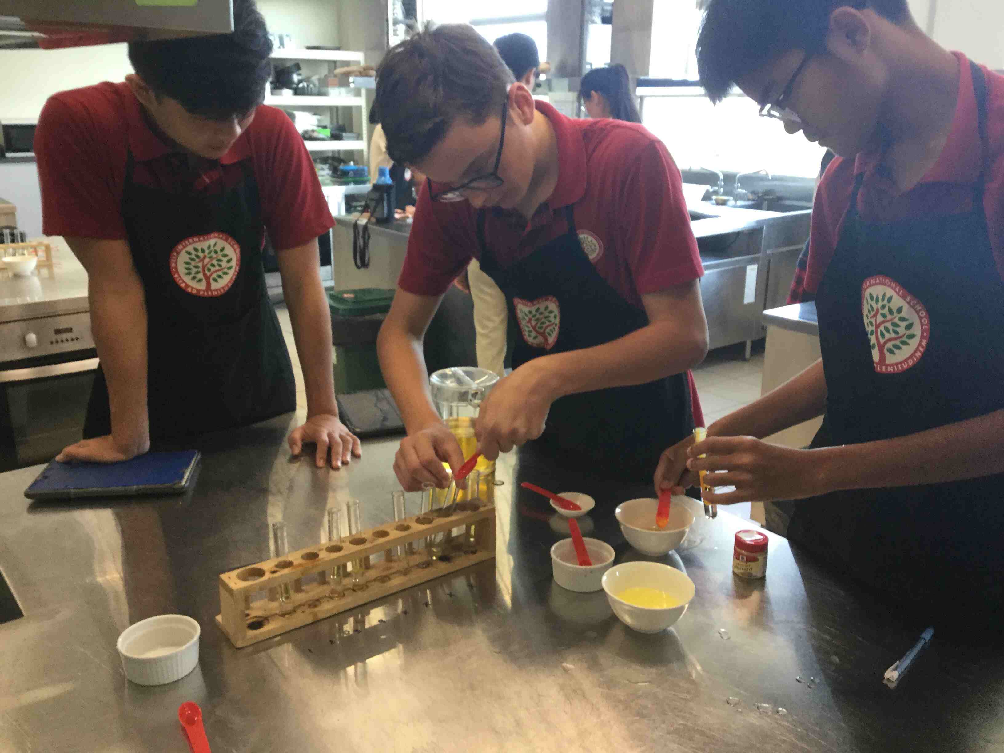 HIS Food Technology class