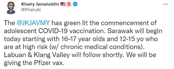 Covid-19 vaccination for students