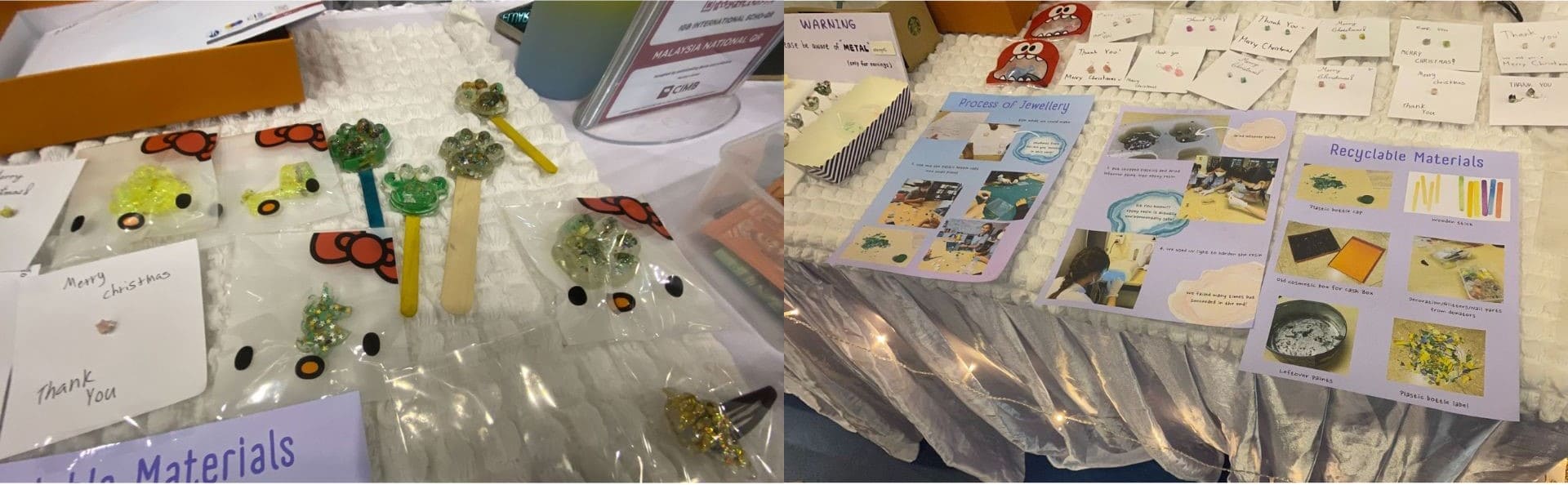IGBIS Eco Club booth